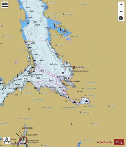 Bergen Marine Chart - Nautical Charts App