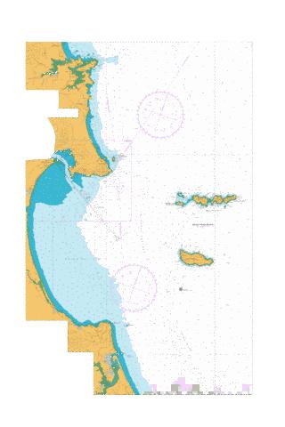 Approaches to Marsden Point,NU Marine Chart - Nautical Charts App