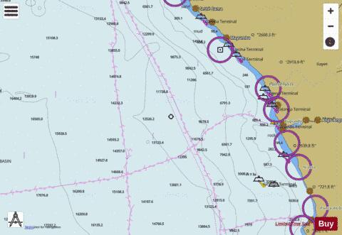 Gamba to Luanda Marine Chart - Nautical Charts App