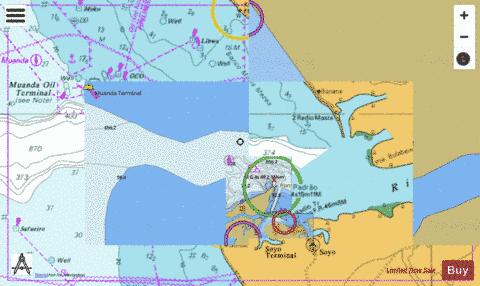 Entrance to River Congo Marine Chart - Nautical Charts App