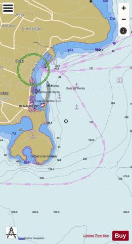 B Horta Marine Chart - Nautical Charts App