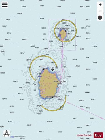 A  Ilhas Flores and Corvo Marine Chart - Nautical Charts App