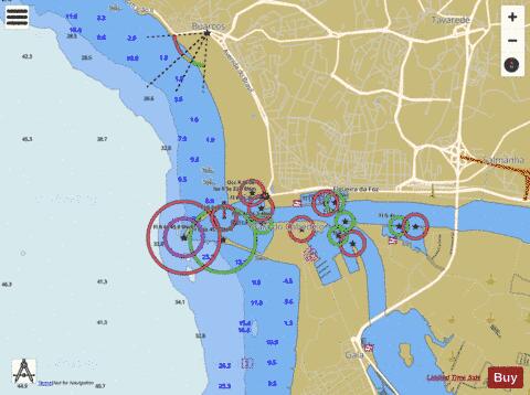 A Figueira da Foz Marine Chart - Nautical Charts App