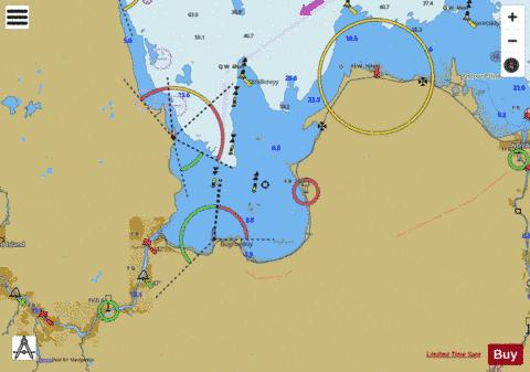 8T42B111 Marine Chart - Nautical Charts App