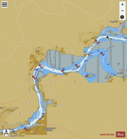 8T53H110 Marine Chart - Nautical Charts App