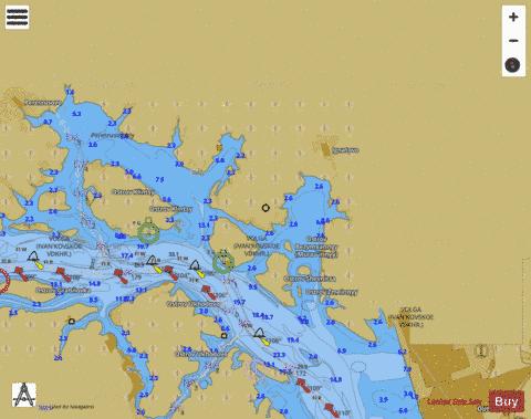 8T61A209 Marine Chart - Nautical Charts App