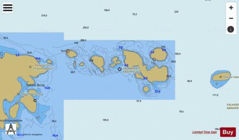 8T62B105 Marine Chart - Nautical Charts App
