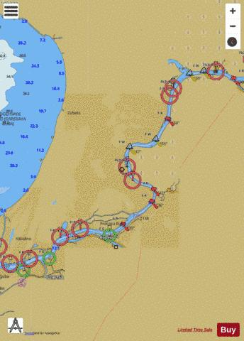 8T62B302 Marine Chart - Nautical Charts App