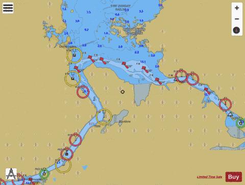 8T62B310 Marine Chart - Nautical Charts App