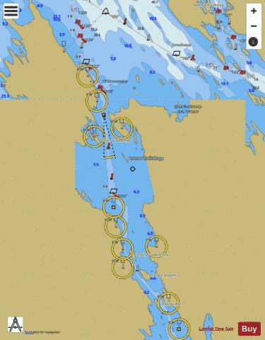 8T62C207 Marine Chart - Nautical Charts App
