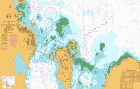 Ra's Rakan to Ra's Tannurah Marine Chart - Nautical Charts App