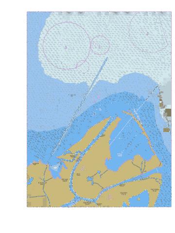 Zhebriians'ka Bay. Ust'-Dunais'k Port Marine Chart - Nautical Charts App