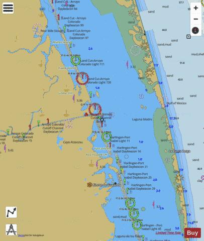 LAGUNA MADRE CHUBBY ISLAND TO STOVER POINT Marine Chart - Nautical Charts App