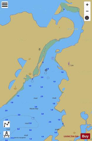 ALAZAN BAY EXTENSION Marine Chart - Nautical Charts App