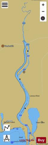 LAVACA RIVER Marine Chart - Nautical Charts App