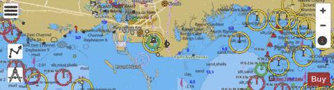 DAUPHIN ISLAND TO DOG KEYS PASS Marine Chart - Nautical Charts App