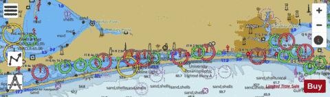 WEST BAY TO SANTA ROSA SOUND SIDE B Marine Chart - Nautical Charts App