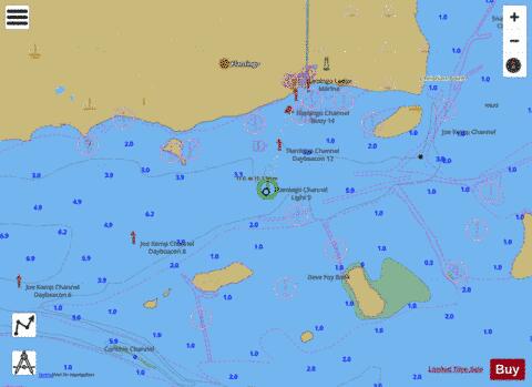 MIAMI TO MARATHON AND FLORIDA BAY PAGE B INSET 4 Marine Chart - Nautical Charts App