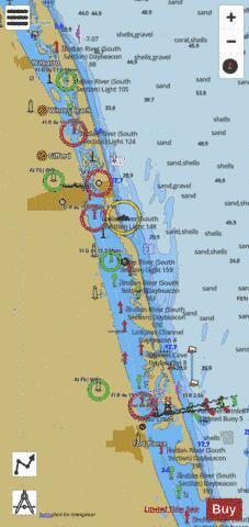 PALM SHORES TO WEST PALM BEACH  EXTENSION LL-MM Marine Chart - Nautical Charts App