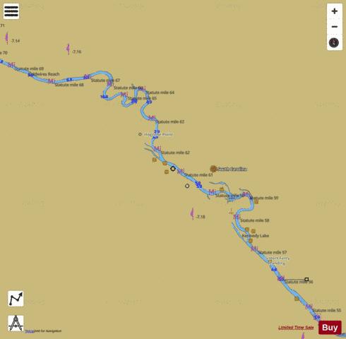 SAVANNAH RIVER SAVANNAH TO BRIER CREEK CC-DD Marine Chart - Nautical Charts App