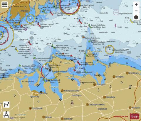LI SOUND OYSTER AND HUNTINGTON BAYS Marine Chart - Nautical Charts App
