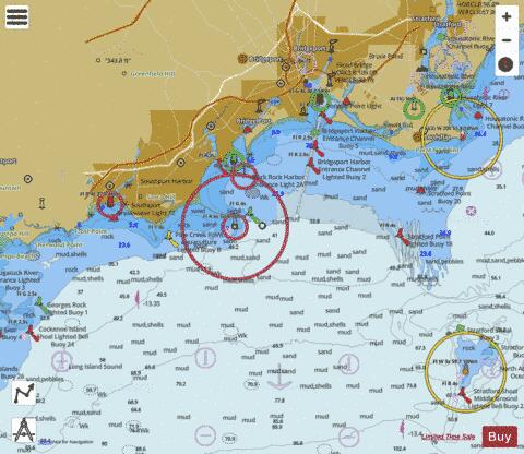 N SHORE LONG ISL SOUND-STRATFORD TO SHERWOOD PT CT Marine Chart - Nautical Charts App