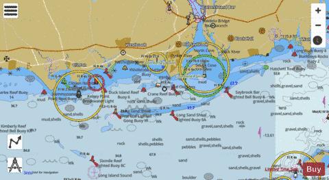 LONG ISLAND SOUND-PATAGUANSET R TO SEAVIEW BEACH Marine Chart - Nautical Charts App