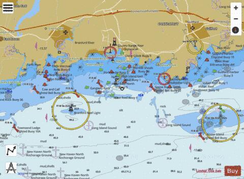 N SHR LONG I SND-GUILFORD HBR TO FARM RIVER RI Marine Chart - Nautical Charts App
