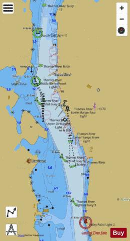 BAILEY POINT TO SMITH COVE Marine Chart - Nautical Charts App