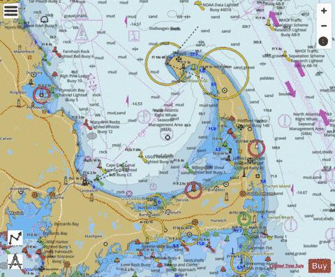 CAPE COD BAY MA Marine Chart - Nautical Charts App