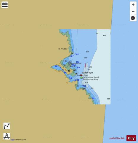 PERKINS COVE INSET Marine Chart - Nautical Charts App