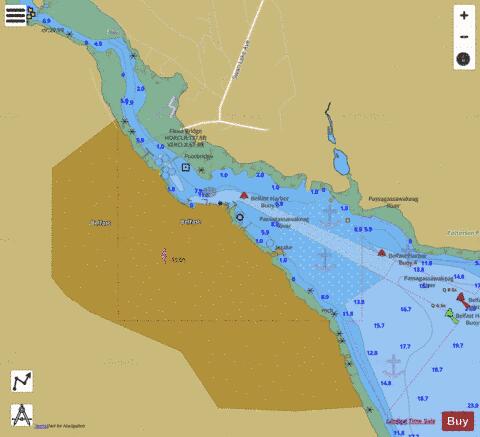 BELFAST HARBOR  INSET Marine Chart - Nautical Charts App