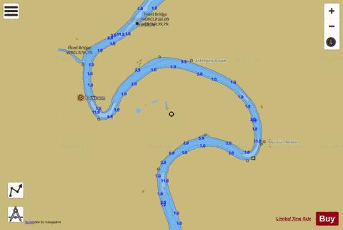 SOUTH SHORE OF LAKE ERIE SANDUSKY RIVER 16 Marine Chart - Nautical Charts App