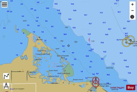 WEST END OF LAKE ERIE PAGE 27 Marine Chart - Nautical Charts App