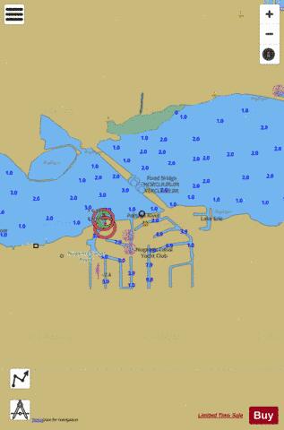 WEST END OF LAKE ERIE PAGE 34 LEFT PANEL Marine Chart - Nautical Charts App