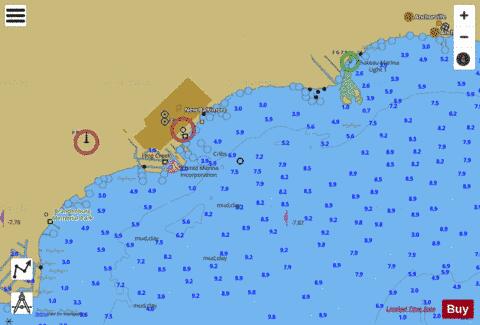 LAKE ST.CLAIR PAGE 28 Marine Chart - Nautical Charts App
