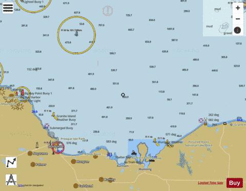 GRAND MARAIS TO BIG BAY POINT Marine Chart - Nautical Charts App