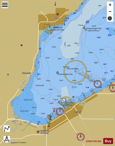 ASHLAND AND WASHBURN HARBORS WISCONSIN Marine Chart - Nautical Charts App