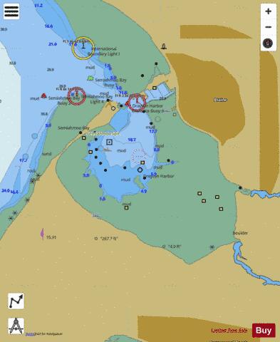 DRAYTON HARBOR Marine Chart - Nautical Charts App
