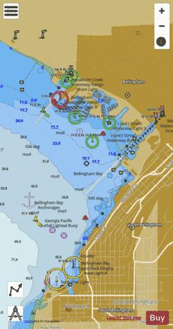 BELLINGHAM HARBOR Marine Chart - Nautical Charts App