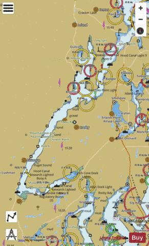 POSSESSION SOUND TO OLYMPIA PAGE E Marine Chart - Nautical Charts App