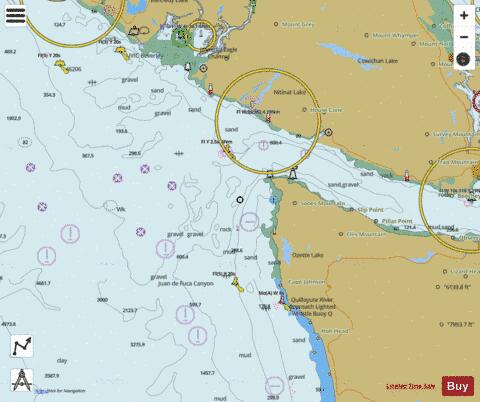 DESTRUCTION ISLAND TO AMPHITRITE POINT Marine Chart - Nautical Charts App