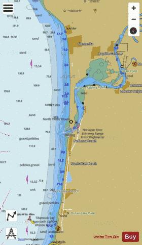 NEHALEM RIVER Marine Chart - Nautical Charts App
