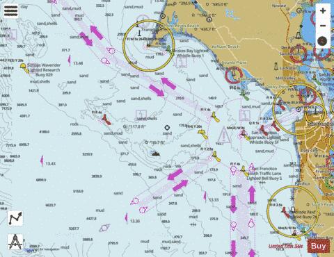 GULF OF THE FARALLONES Marine Chart - Nautical Charts App