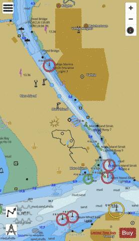SAN FRAN BAY TO ANTIOCH VALLEJO and MARE ISL ST Marine Chart - Nautical Charts App
