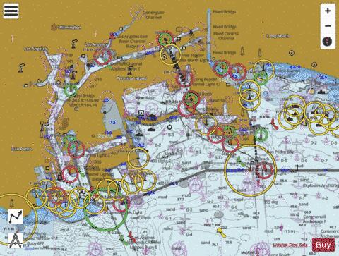 LOS ANGELES AND LONG BEACH HARBORS Marine Chart - Nautical Charts App