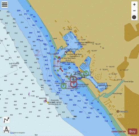 DELMAR BOAT BASIN   CAMP PENDLETON Marine Chart - Nautical Charts App
