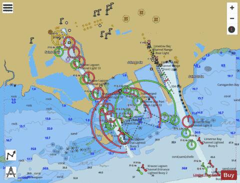 KRAUSE LAGOON CHANNEL Marine Chart - Nautical Charts App