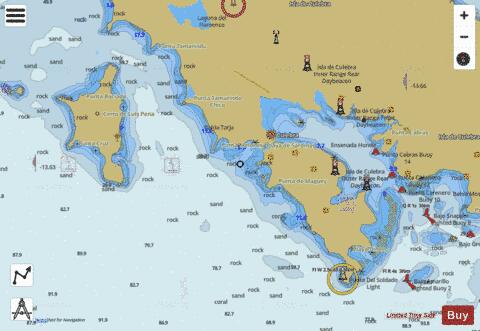 ENSENADA HONDA TO CANAL DE LUIS PENA ISLA DE CULEBRA Marine Chart - Nautical Charts App