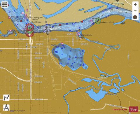 Lake Isabelle depth contour Map - i-Boating App